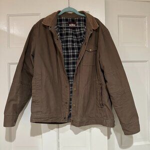 Alesbury Lined Arlo Work Jacket - Khaki/Green - Large (Stitch Fix)